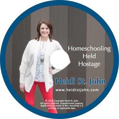 Homeschooling Held Hostage - Workshop Recording